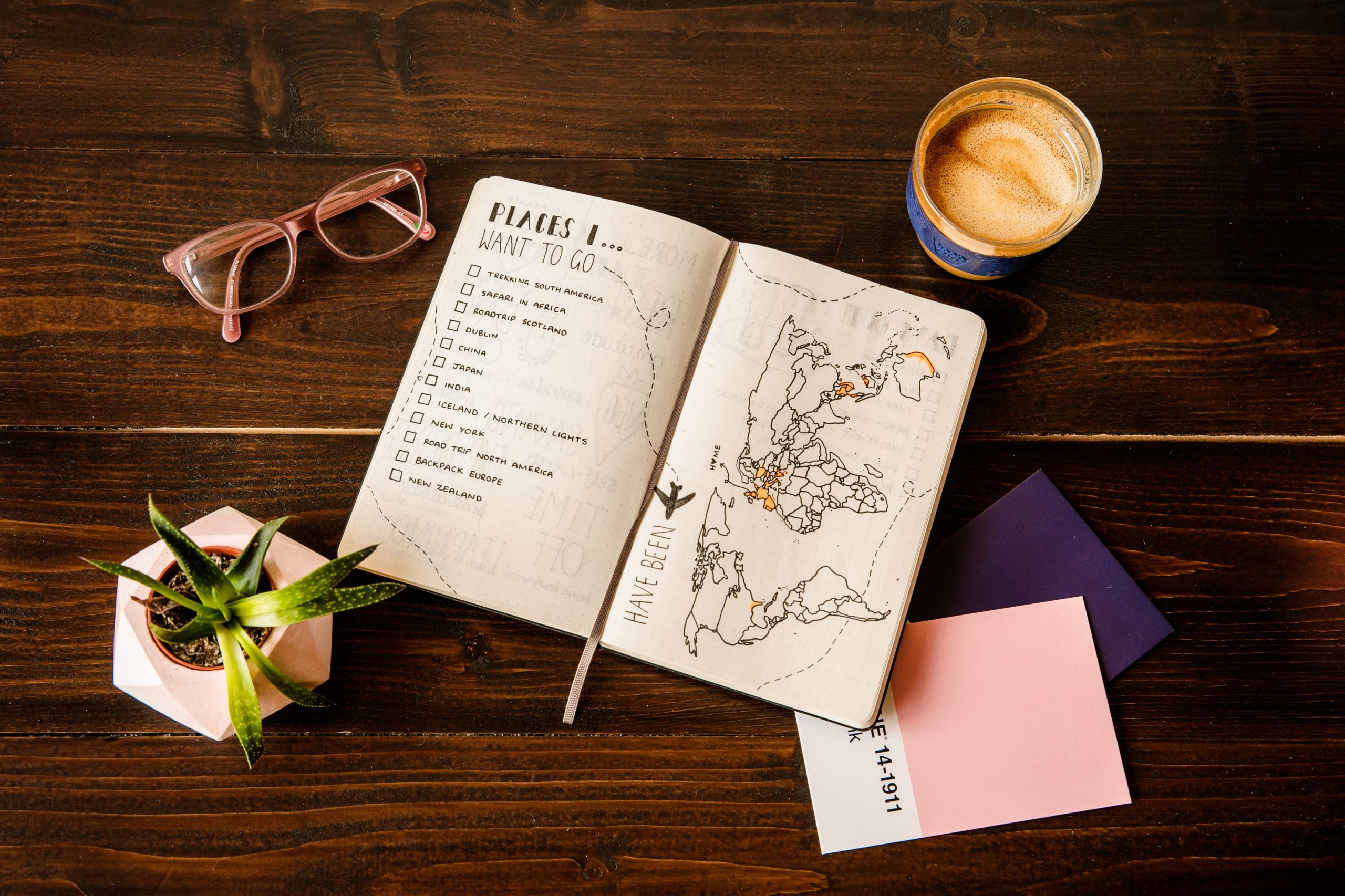 A Minimalist Guide To Travel Journaling Supplies & Journaling On The Go